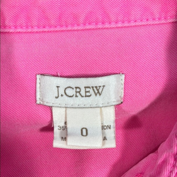 J. Crew Pink Midi Dress with Drawstring Waist and Long Sleeves - Picture 2 of 8